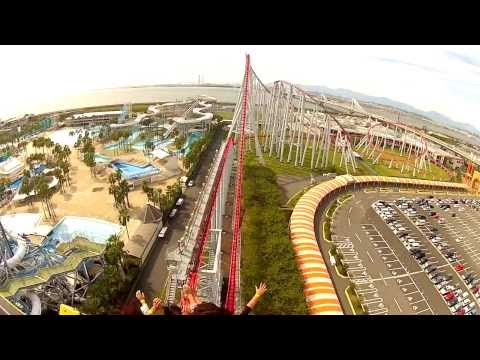 Steel Dragon 2000 POV (スチールドラゴン2000) , World's Longest Coaster, Nagashima Spa Land (ナガシマスパーランド)