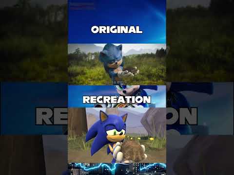 Sonic ReBoosted Collab - Scene 3 Comparison #SonicMovie #SonicTheHedgehog #SonicRecreation #SFM