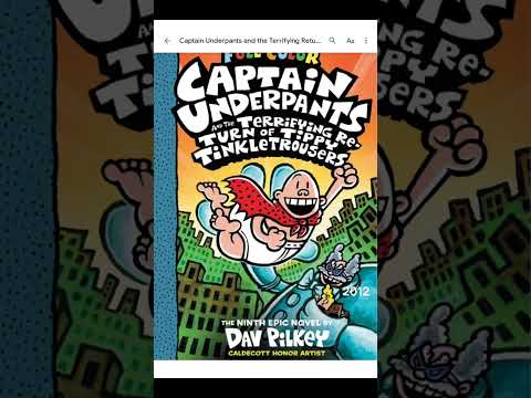 Dav Pilkey book evolution