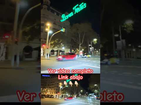 Luces de Navidad Av. Diagonal Barcelona España 🇪🇸 #youtubeshorts #shorts #short #christmaslights