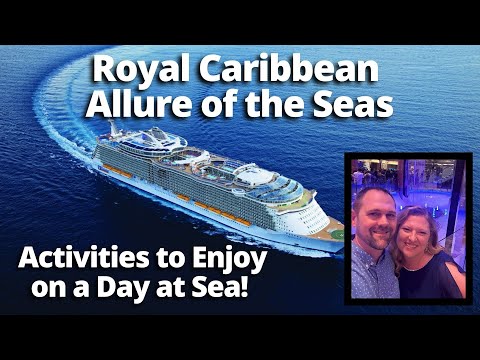 Royal Caribbean Allure of the Seas Day at Sea: Johnny Rockets, Mamma Mia, Spa Day & Crazy Quest!