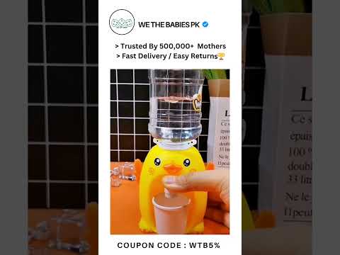 Mini Duck Water Dispenser : Cute & Convenient Hydration for Kids