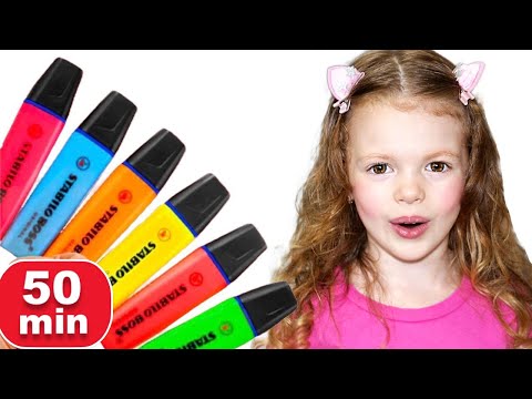 Pretends to play with  Magic Pen + more Children's Songs and Videos by Kids Music Land