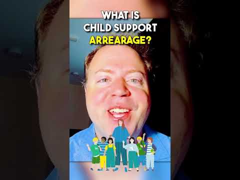 What are Child Support Arrears? How do Child Support Arrears work? #youtubeshorts #shorts