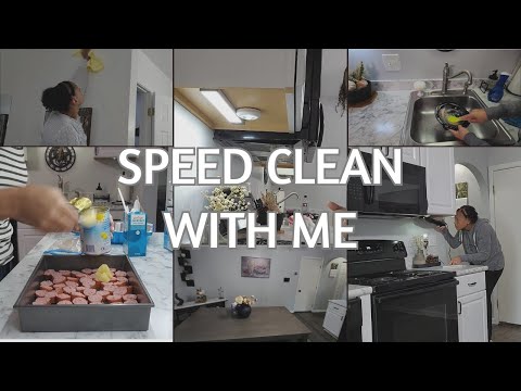 CLEAN WITH ME |  PARTY PREP | CLEANING MOTIVATION