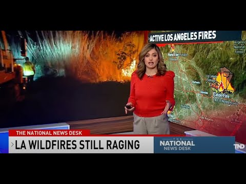 LA wildfires still raging throughout California