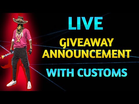 Free Fire Live Redeem Code Giveaway || Custom Room Live Diamond Giveaway