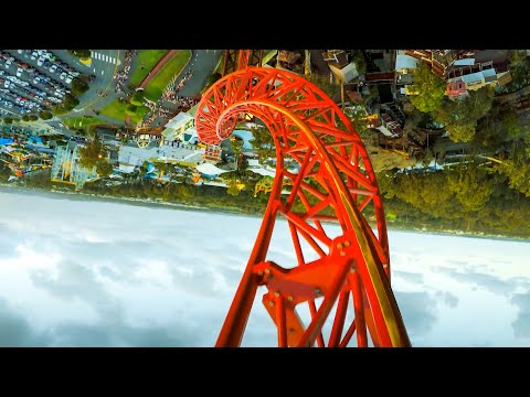 Buzzsaw POV - 4K On-Ride Point of View - Dreamworld, Gold Coast, Australia