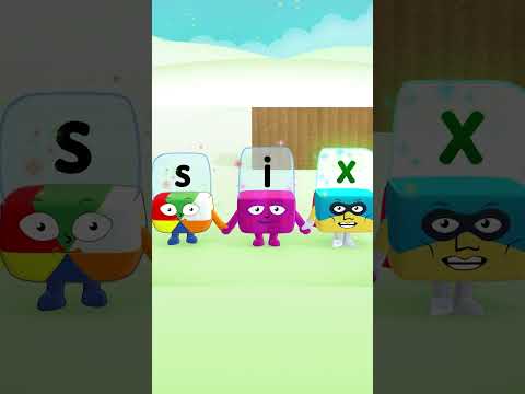 Wonderful One Syllable Words 🔴 | Learn to Read and Write | Alphablocks