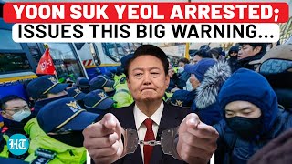 On Cam: South Korean President Yoon Suk Yeol Arrested From Residence Over Martial Law Decree