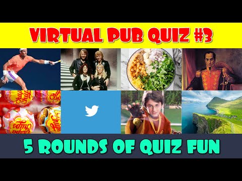 Trivia Pub Quiz (Part 3)