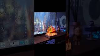 Diy small wine bottle castle night light decoration handmade #shorts #DIY #DIYlight #Crafting #Handm