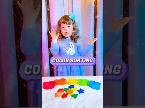 Color & Shapes Sorting Game for Toddlers |  Kids Videos for Kids #kidseducation