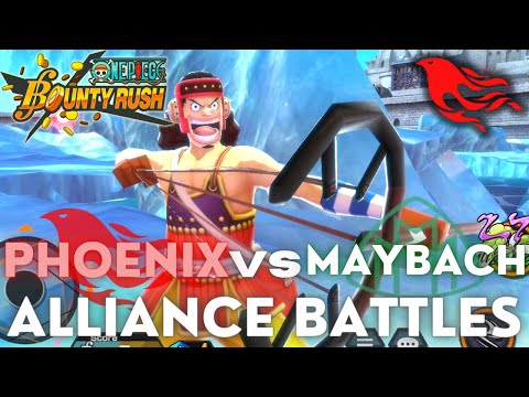 Phoenix🔥 v. Maybach | Alliance Battles | One Piece Bounty Rush