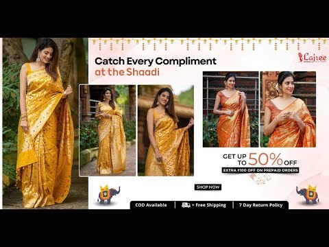 ✨ Catch Every Compliment This Shaadi Season | Lajree Designer ✨