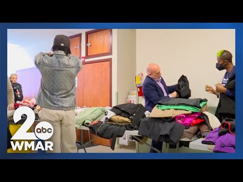 Arthur Maulet is bringing the 'coats and cuts' for those in need