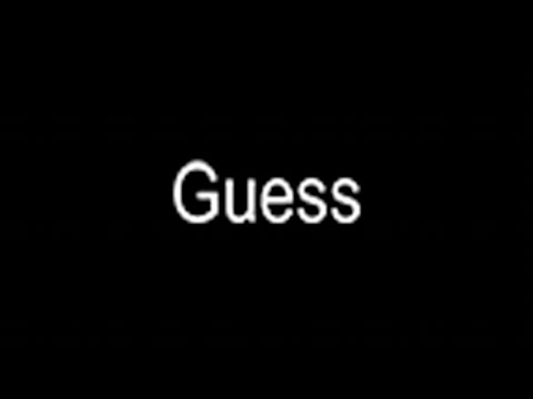 Charli xcx - Guess (official lyric video)