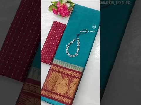 chettinad cotton sarees 🌹 🥻 #trending #siranjeevitextiles #cottonsarees #handloom #saree #shortsfeed