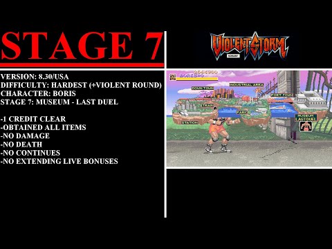 Violent Storm [v8.30/USA] (Arcade) - (Stage 7 | Hardest Difficulty + Violent Round)