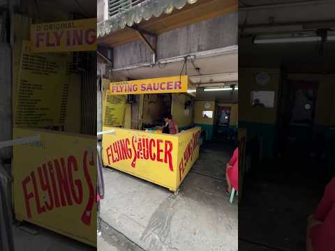 Flying saucer in the Philippines #streetfood #philippines #youtubeshorts