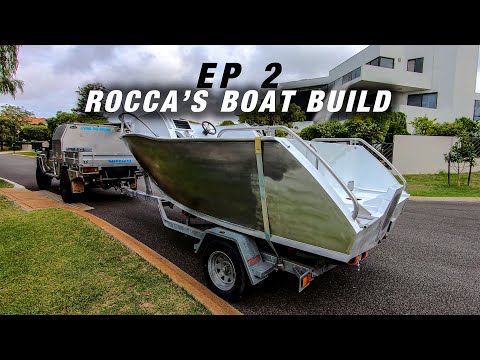 EP 2 - Rocca's Boat Build - Paintwork/Electrics/Hatches