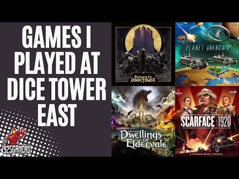 What I Played at Dice Tower East 2023 | Game I Played in July