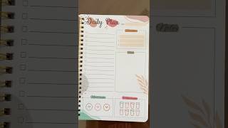 Daily Planner For 2025 📓 #shorts #youtubeshorts #viral #trending  #dailyplanner #newyearresolution