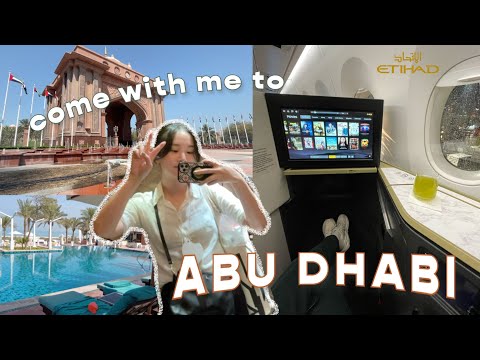 Flying Business Class to Abu Dhabi | Week in My Life as a Consultant