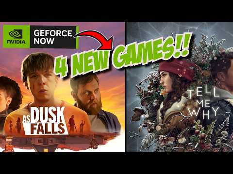 🎮 4 New Games to Cloud Game NOW on GeForce NOW! (June 2024) 🎮