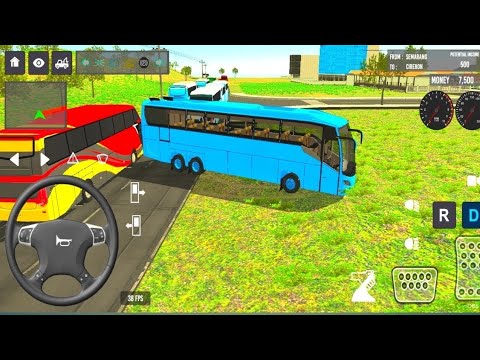 Coach Bus 2025 Simulator India Off Road Bus Game Simulator Gameplay 