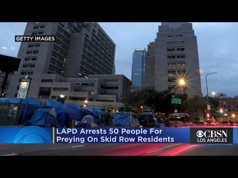 50 Arrested In LAPD Investigation Into Drug Dealers Preying On Skid Row Residents