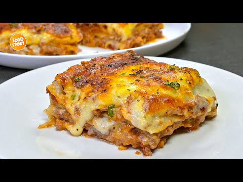 Lasagna with Minced Meat and Cheese, Italian Lasagna with all its Secrets by Samina Food Story