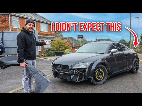 REPAIRING MY STOLEN & FIRE DAMAGED AUDI TTS 8J