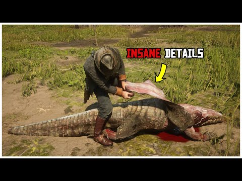 25 Insane Details in RDR 2! (Shorts Montage - Part 2)