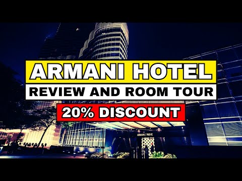 Armani Hotel Dubai Review - Room Tour & Experience