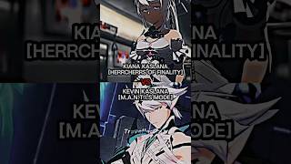 kiana kaslana hof vs kevin kaslana mantis mode [neon blade] #honkaiimpact3rd honkai impact 3rd