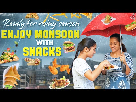 Ready for rainy season ENJOY MONSOON with SNACKS || Part-2 || Sahrudafruity