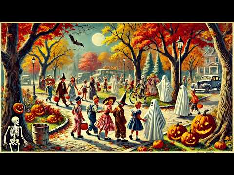 Old, Vintage Autumn Music: Costume Parade - Nostalgic 1940s Jazz for Classic Halloween