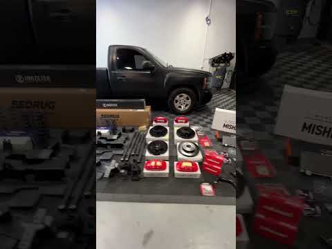 Dream Truck Build!!! 2007 Silverado parts layout.