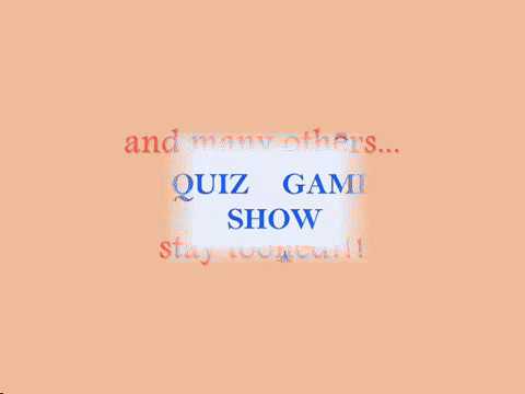 introduction - Welcome to Quiz game show