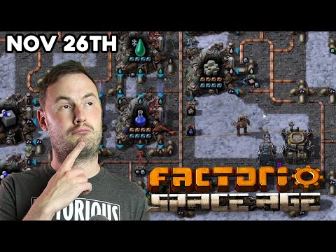 The Frigid Cold Factory is GROWING! - Factorio Space Age