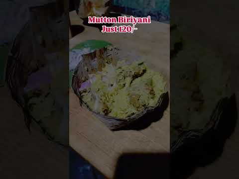 Mutton Biriyani just 120/- | ramaswamy naidu biriyani | Bengaluru | #food #foodie #foodlover