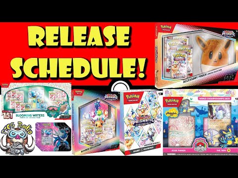 The Complete Pokemon TCG Release Schedule - HUGE Update! (Pokemon TCG Buyer's Guide)