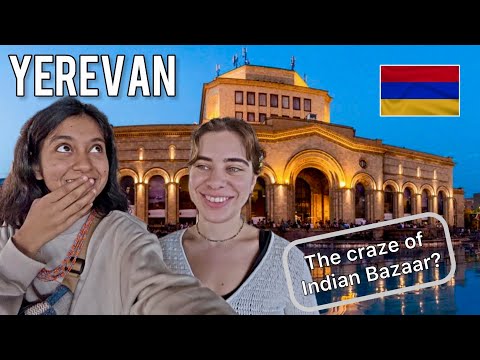 SHOCKED to SEE INDIAN BAZAAR IN ARMENIA with Israeli Friend 😳🇦🇲