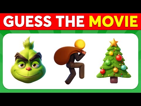 Guess The MOVIE By Emoji 🎬🎅 Movie Quiz 🏆🎄 Daily Quiz