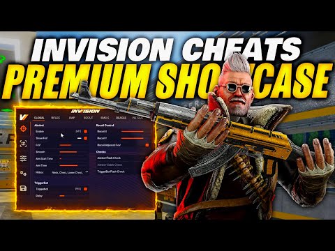 Injecting INVISION Cheats PREMIUM CS2 Cheat..