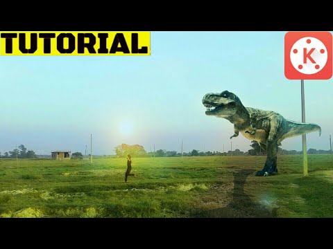 Create a dinasour vfx | professional video editor