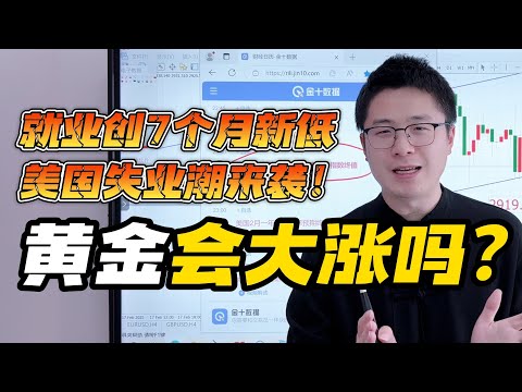 就业数据爆冷创7个月新低！美国失业潮来袭，黄金会大涨吗？