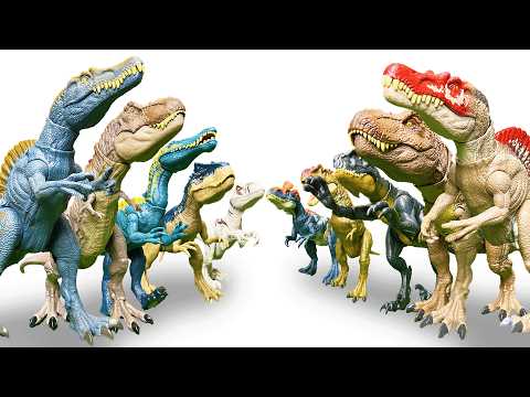 MASSIVE Chaos Theory vs Camp Cretaceous Collection Haul | T-Rex, Spinosaurus, Scorpios Rex & More!