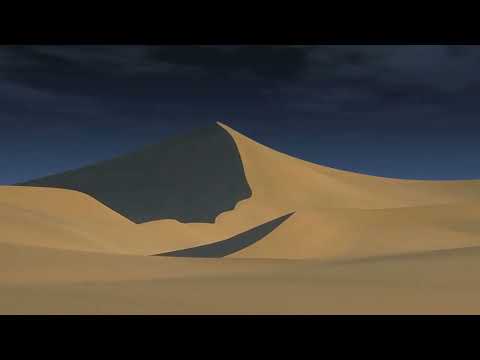 Stranded in the Desert: Eerie Whispers at Sunset